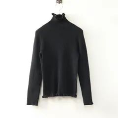 ユキエモン yukiemon フランシュリッペ 4125070 合わせるリブタートル M ブラック┃セーター トップス【2400014812640】のサムネイル