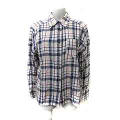 アルカリ alcali ページボーイ PAGEBOY シャツ ブラウス チェック 長袖 F マルチカラー /YI