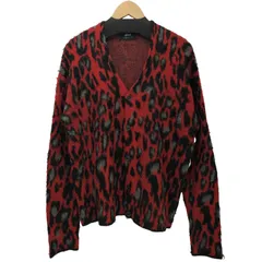 グラム glamb Kelog Cardigan レオパード シャギーニット カーディガン メンズ JPN：1 のサムネイル
