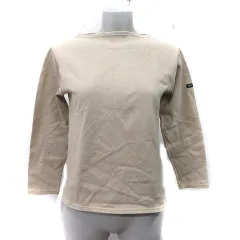 セントジェームス SAINT JAMES カットソー 長袖 ベージュ /YI