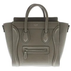 CELINE (セリーヌ) ラゲージナノ スリ レザー 2WAY ハンドバッグ ショルダーバッグ