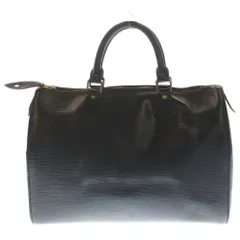 LOUIS VUITTON (ルイヴィトン) エピ スピーディ30 ノワールブラック レザーハンドボストンバッグ ブラック M43002