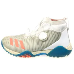 adidas (アディダス) CODE CHAOS BOA コードカオスボア ゴルフシューズ ローカットスニーカー グレー US8/25.5cm EE9107