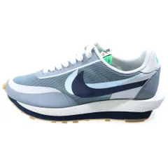 NIKE (ナイキ) ×sacai ×CLOT LD WAFFLE GREY OBSIDIAN サカイ クロット エルディーワッフル グレーオブシディアン ローカットスニーカー グレー US9.5/27.5cm DH3114-001