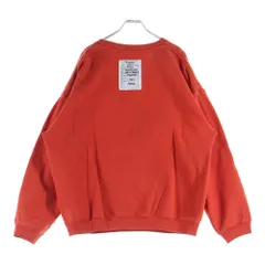 VETEMENTS (ヴェトモン) アトリエパッチ クルーネック スウェット トレーナー オレンジ UAH20TR763のサムネイル