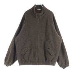 AURALEE LAMA SHETLAND TWEED ZIP BLOUSON - メルカリ