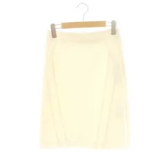 クードシャンス CdeC COUP DE CHANCE フレアスカート ひざ丈 36 アイボリー /AT ■OS ■AX