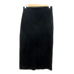 レカ reca タイトスカート ロング M-L 黒 ブラック /MN