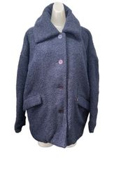 【未使用】PERSON'S パーソンズ ふわふわコJK 3L ネイビー 紺色