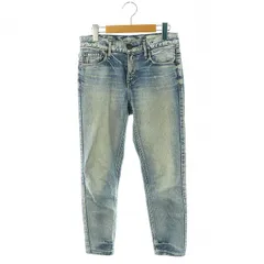 アッパーハイツ upper hights THE STELLA デニムパンツ ジーンズ ジッパーフライ 22 ライトブルー /DO ■OS