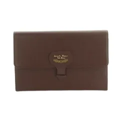 サマンサタバサプチチョイス Samantha Thavasa Petit Choice パスポートケース レザー 00 茶 /MI ■OS