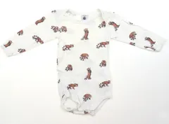 【プチバトー/PETITBATEAU】ロンパース 70サイズ 女の子【子供服・ベビー服】（2047372）