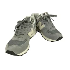 ニューバランス NEW BALANCE U574 ローカットスエードメッシュスニーカー レディース JPN：24.5 