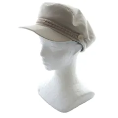 カシラ CA4LA キャスケット 帽子 ベージュ TAM02373