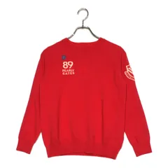中古 レディース パーリーゲイツ PEARLY GATES セーター 1(M) ピンク カシミヤ混 長袖 クルーネック
