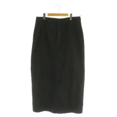 ザラ ZARA デニムスカート ロング タイト USA XL ブラック /MY ■OS