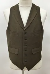 ニューヨーカー NEWYORKER ジレ ベスト M ブラウン 2602WS048