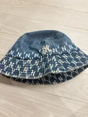 MLB ニューヨーク・ヤンキース バケットハット デニム帽子