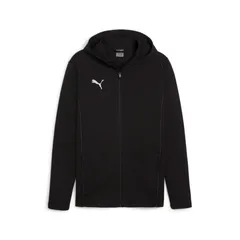 PUMA(プーマ) teamFINAL カジュアル フーデッド ジャケット サッカー ウェア スウェットシャツ 659337、(03)ブラック