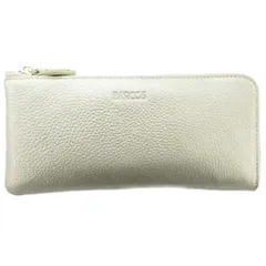 バルコス BARCOS 長財布 ウォレット ロゴ ベージュ /AE