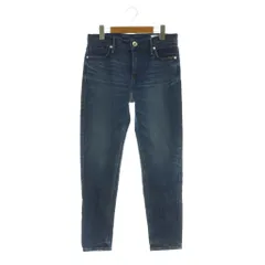 アッパーハイツ upper hights THE STELLA スリムテーパードデニムパンツ ジーンズ 25 ブルー /MY ■OS