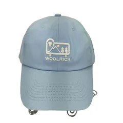 ウールリッチ WOOLRICH ロゴ刺繍 コットン ツイルキャップ メンズ FREE のサムネイル