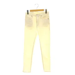 アッパーハイツ upper hights THE STELLA 2 ホワイトデニムパンツ ジーンズ テーパード 22 白 /CX ■OS