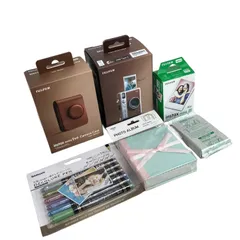 FUJIFILM instax mini EVO チェキ インスタントカメラ ギフトボックス 中古 美品 K10923614