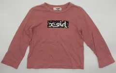 【新入荷!!】☆セット割対応☆ X-girl Stages キッズ 長袖 トップス 100cm （1506）