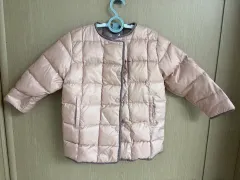 ペリーミーツ ピンク ダウン アウター 100