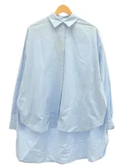 Deuxieme Classe (ドゥーズィエムクラス) 【CELERI/セルリ】 ロングシャツ ブルー FREE