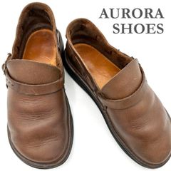 美品✨AURORA SHOES オーロラシューズ ミドルイングリッシュ 7D 黒 