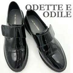 ODETTE E ODILE 革靴 ベルト ブラック 992A