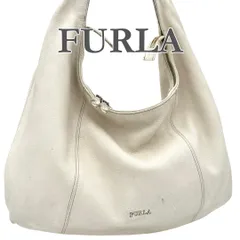 FURLA ホーボーバッグ ワンショルダー 本革 レザー ホワイト 1151T
