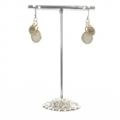 マークジェイコブス MARC JACOBS ロゴ フックピアス ゴールド色