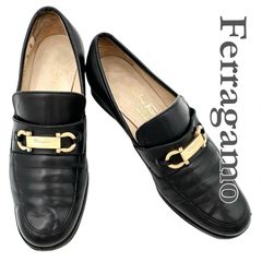 約6万円 Ferragamo フェラガモ ガンチーニ ローファー - メルカリ