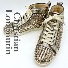 □希少□ Christian Louboutin スニーカー スタッズ 1734 - メルカリ