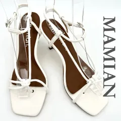 ■新品級■ MAMIAN チューブサンダル ホワイト 1893Tのサムネイル