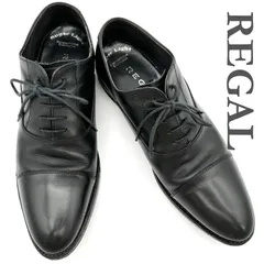REGAL ドレスシューズ 本革 SUPER LIGHT ストレートチップ ブラック 1960T
