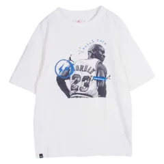 NIKE AIR JORDAN ナイキ ジョーダン 21AW DJ0619-133 Air Jordan Travis Scott Fragment Tee White トラヴィススコット フラグメント 半袖 Tシャツ オフホワイト系 165/84A【中古】