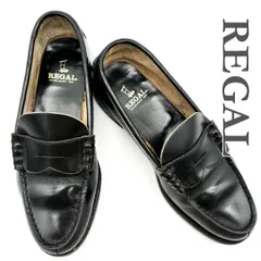 REGAL コインローファー 本革 ブラック 2145T