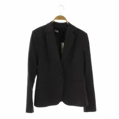 ザラ ZARA ドット柄 テーラードジャケット EUR36 ブラック ホワイト /ES ■OS