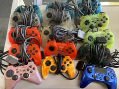 HORI ps.ps2用コントローラーまとめ売り　ジャンク