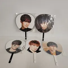 【中古品】 SixTONES ジェシー うちわ セット 【086-250411-rk-3-izu】