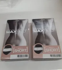 ☆新品未使用☆ SIGMAX MAXBELT SHORT L ホワイト 324103 腰椎ベルト２個セッ売りト