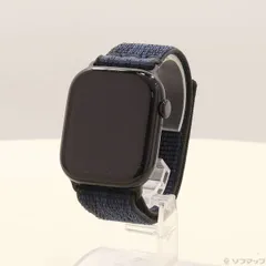 ソフマップ 〔中古品〕 Apple Watch Series 10 GPS + Cellular 46mm ジェットブラックアルミニウムケース ブラック／ブルーNikeスポーツループ【297】