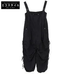 MAISON SPECIAL メゾンスペシャル 美品 Side Ribbon Voluminous Rompers/サイドリボンボリュームロンパース ブラック 36 21241265313 24SS 36のサムネイル