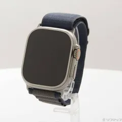 ソフマップ 〔中古品〕 Apple Watch Ultra 2 GPS + Cellular 49mm チタニウムケース ブルーアルパインループ【348】