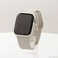 ソフマップ 〔中古品〕 Apple Watch Series 7 GPS + Cellular 41mm シルバーステンレススチールケース スターライトスポーツバンド【348】