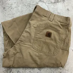 Carhartt　カーハート　ダックペインターパンツ　ワークパンツ　古着　DKH　ダークカーキ　W35 L32